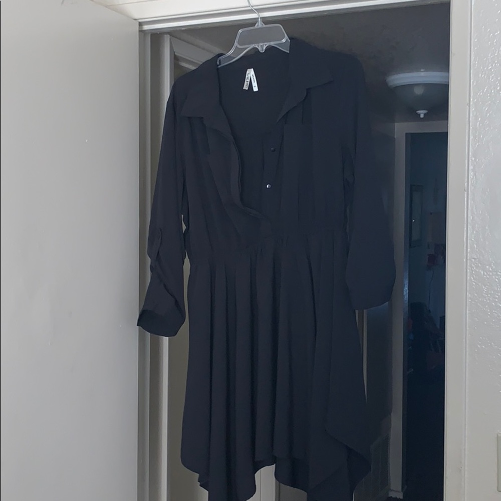 black dress